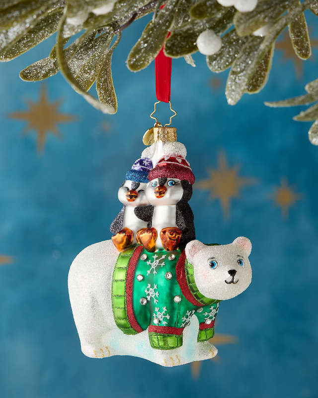 Iceberg Buddies Christmas Ornament
